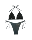 Metallic Halter Bikini
