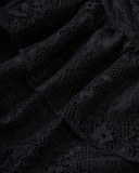 Lace Pleated set