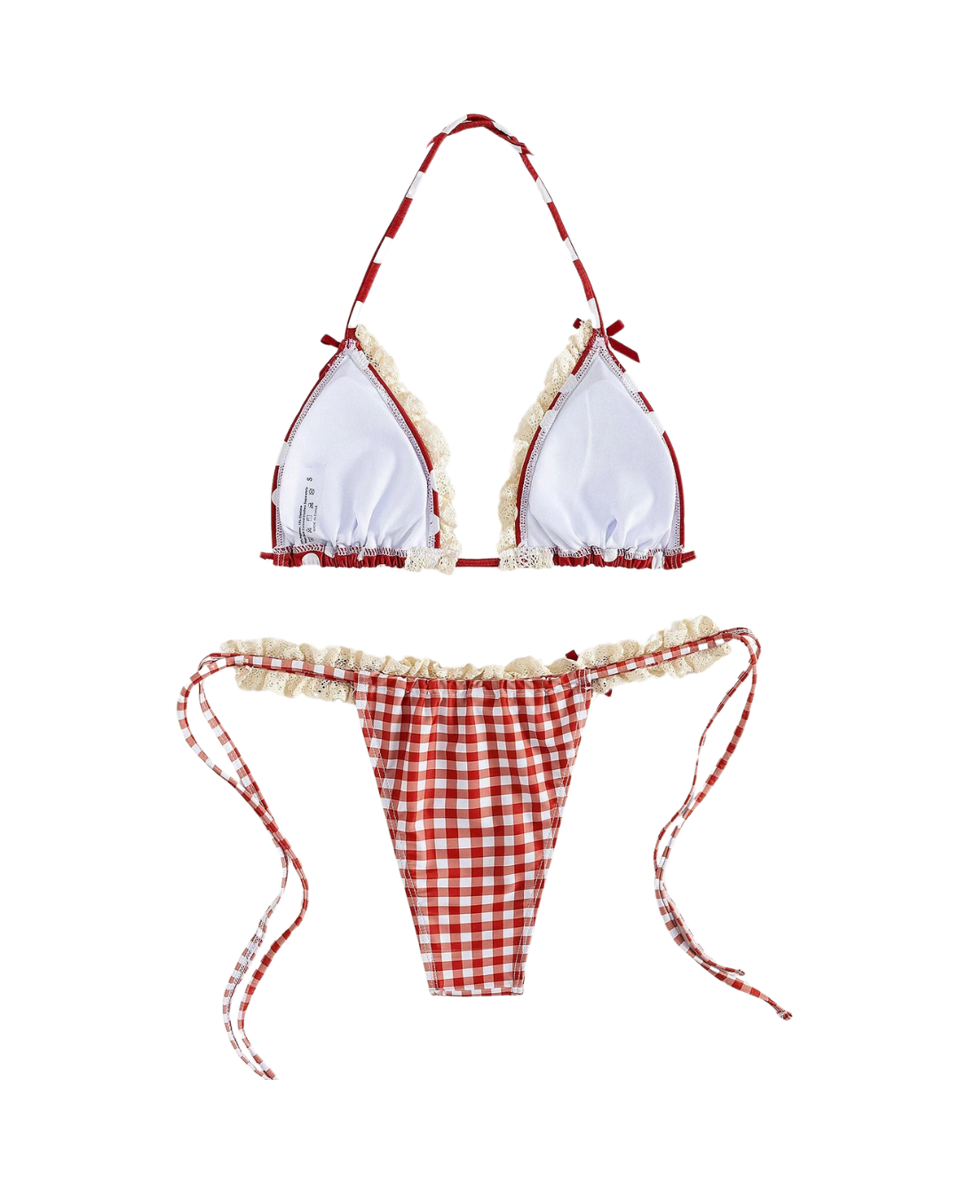 Polka Lace Bikin
