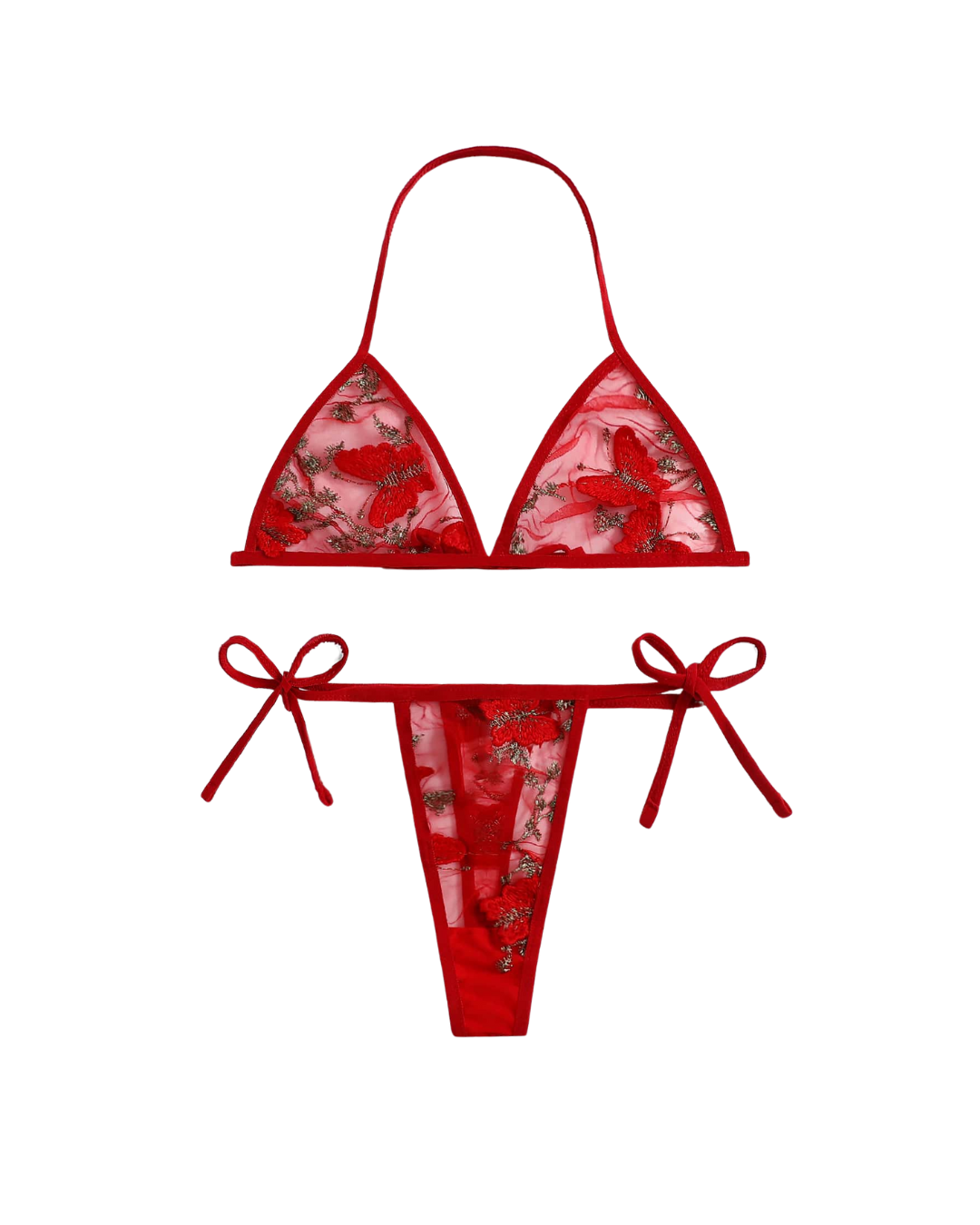 Micro Lace Triangle Set