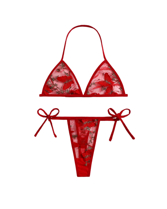 Micro Lace Triangle Set