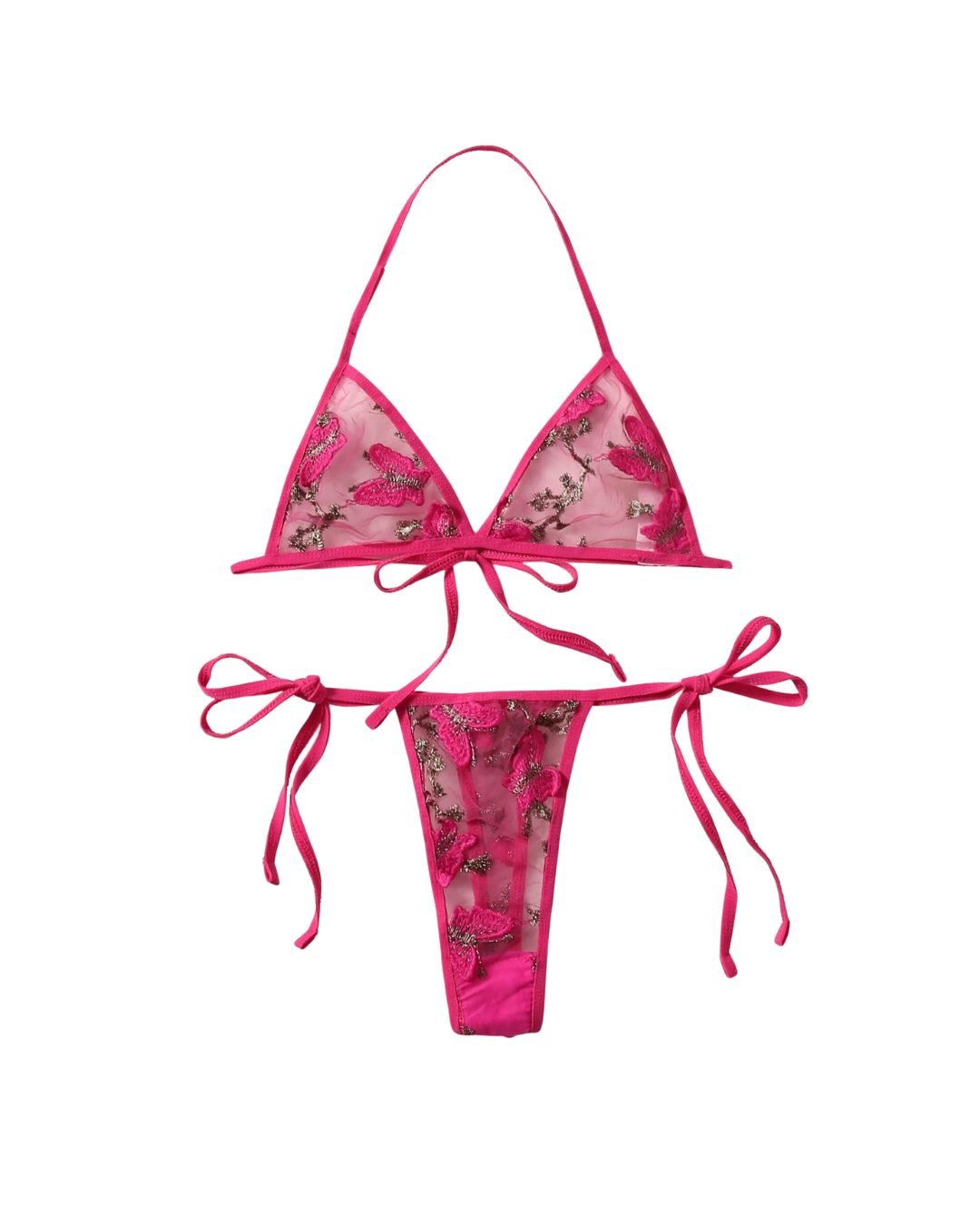 Micro Lace Triangle Set