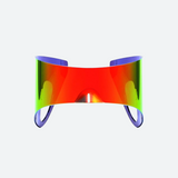 Gradient Color Oversized Sunglasses.