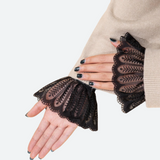 Ruffled Arm Cuffs