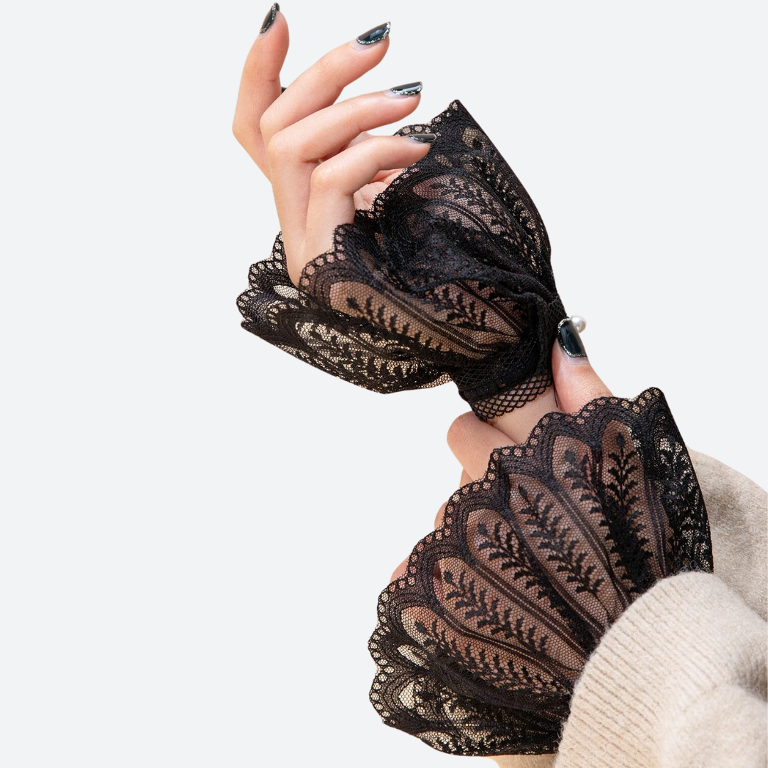 Ruffled Arm Cuffs