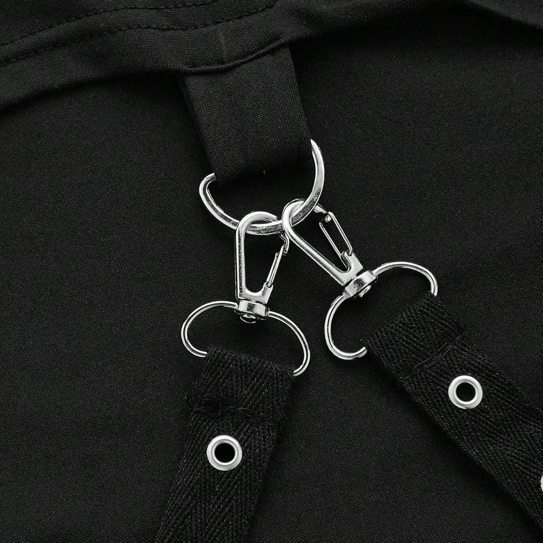 Punk Rock Crop Hoodie.