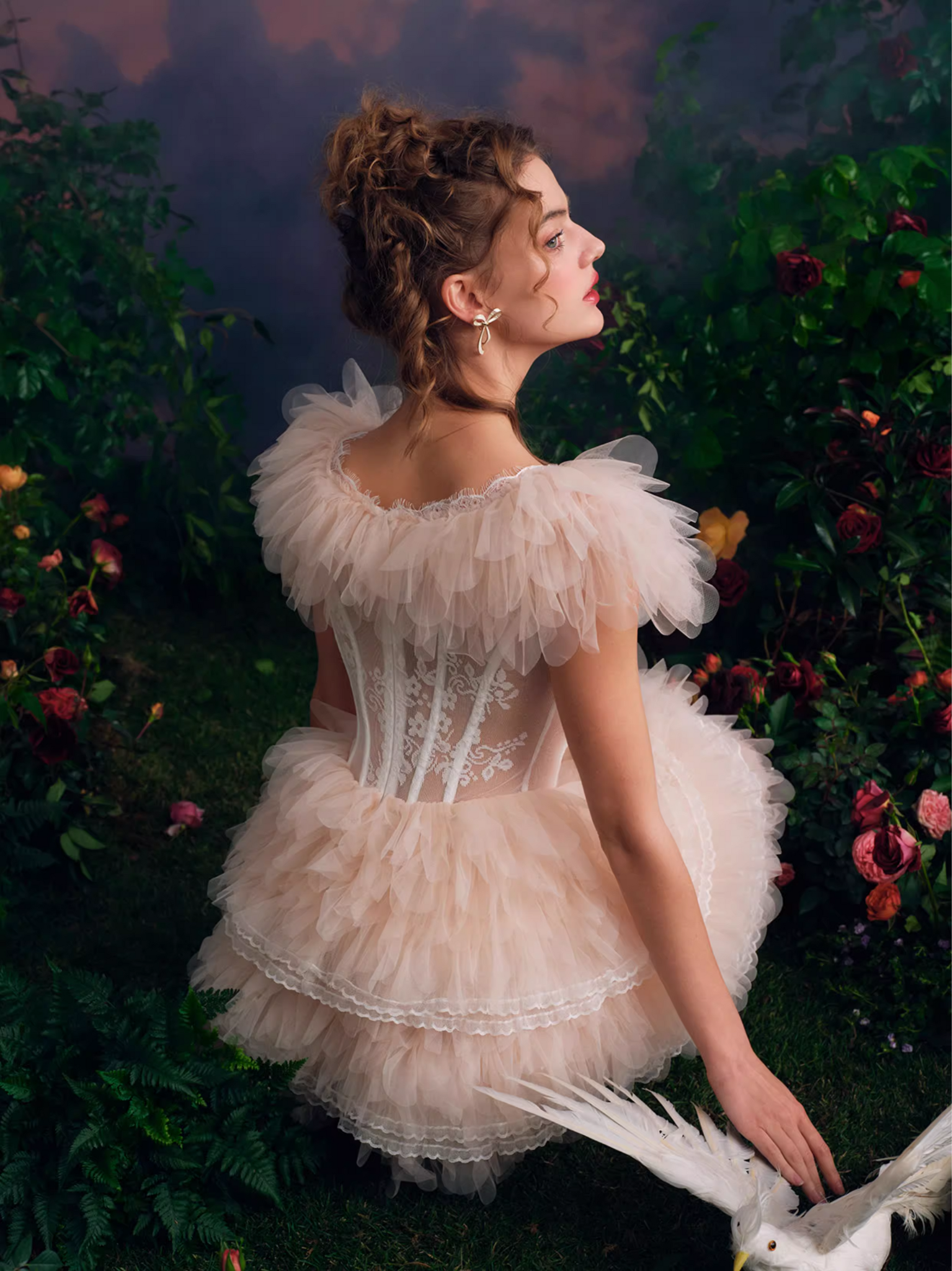 Lace Wings Dress