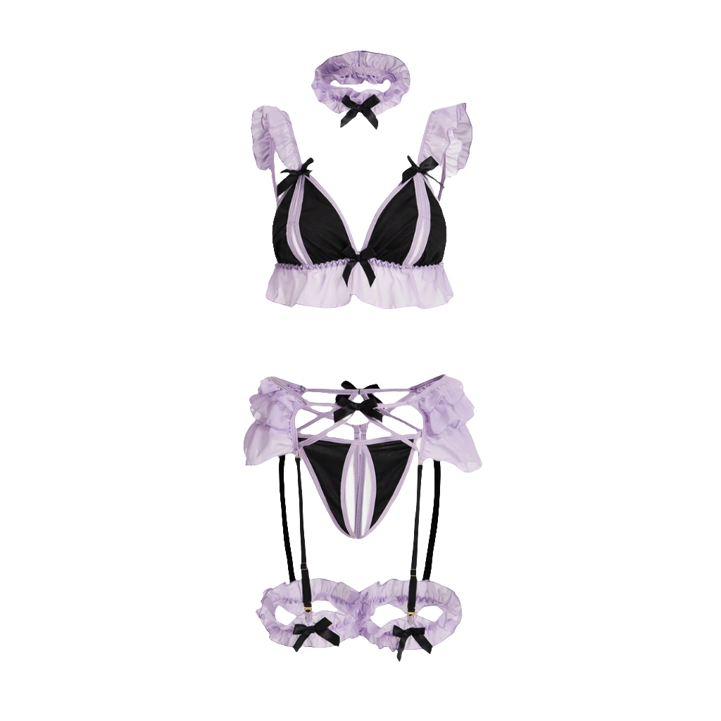 Kawaii 6pcs Lingerie Set