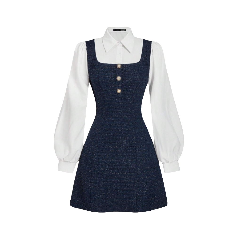 Vintage Pinafore Dress