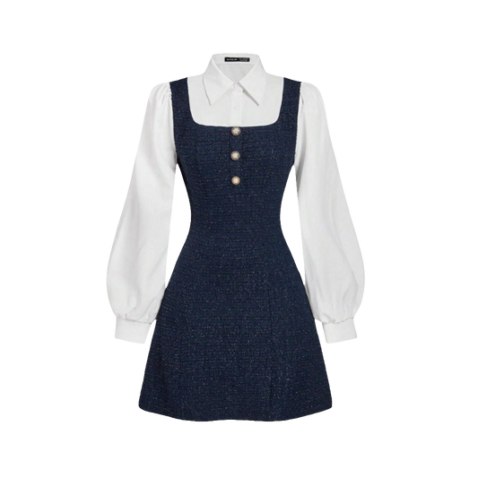 Vintage Pinafore Dress