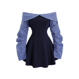College-Style Mini Dress