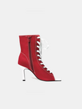 Fishmouth Canvas Boots