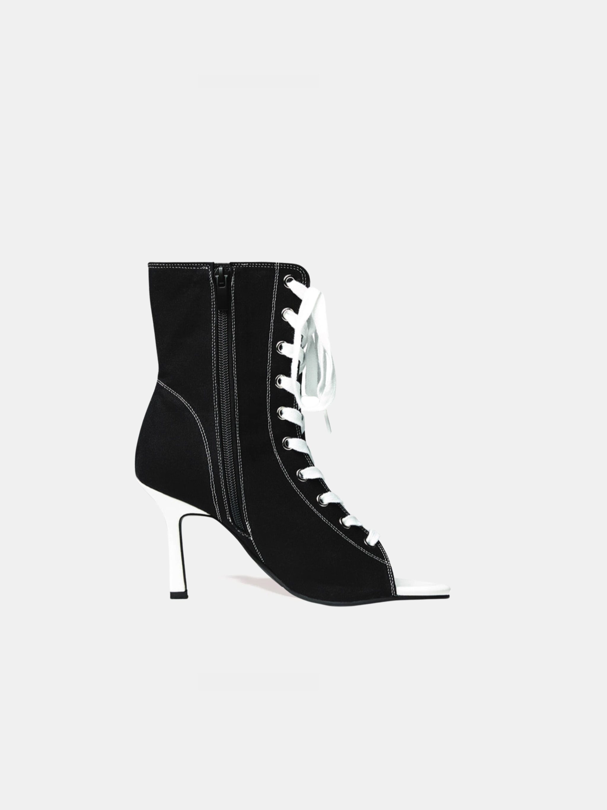 Fishmouth Canvas Boots