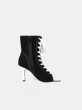 Fishmouth Canvas Boots