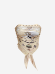 Mythical Print Bandana Top