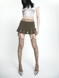 Love hollow mesh Pantyhose