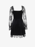 Velvet Waist Dress