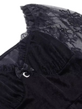 Velvet Waist Dress