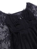 Velvet Waist Dress